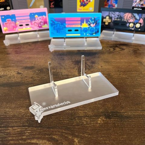 Frost Clear Acrylic Wireless NES Controller Display Stand