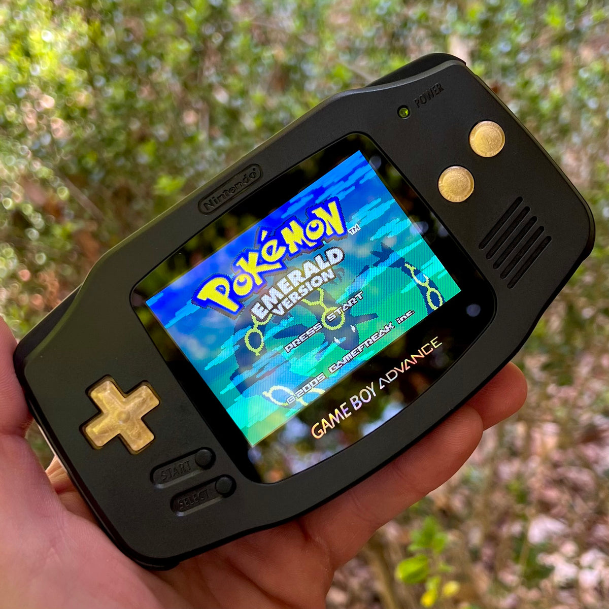 Nintendo Gameboy Advance console Gold Japan GBA Used AGB-S-D