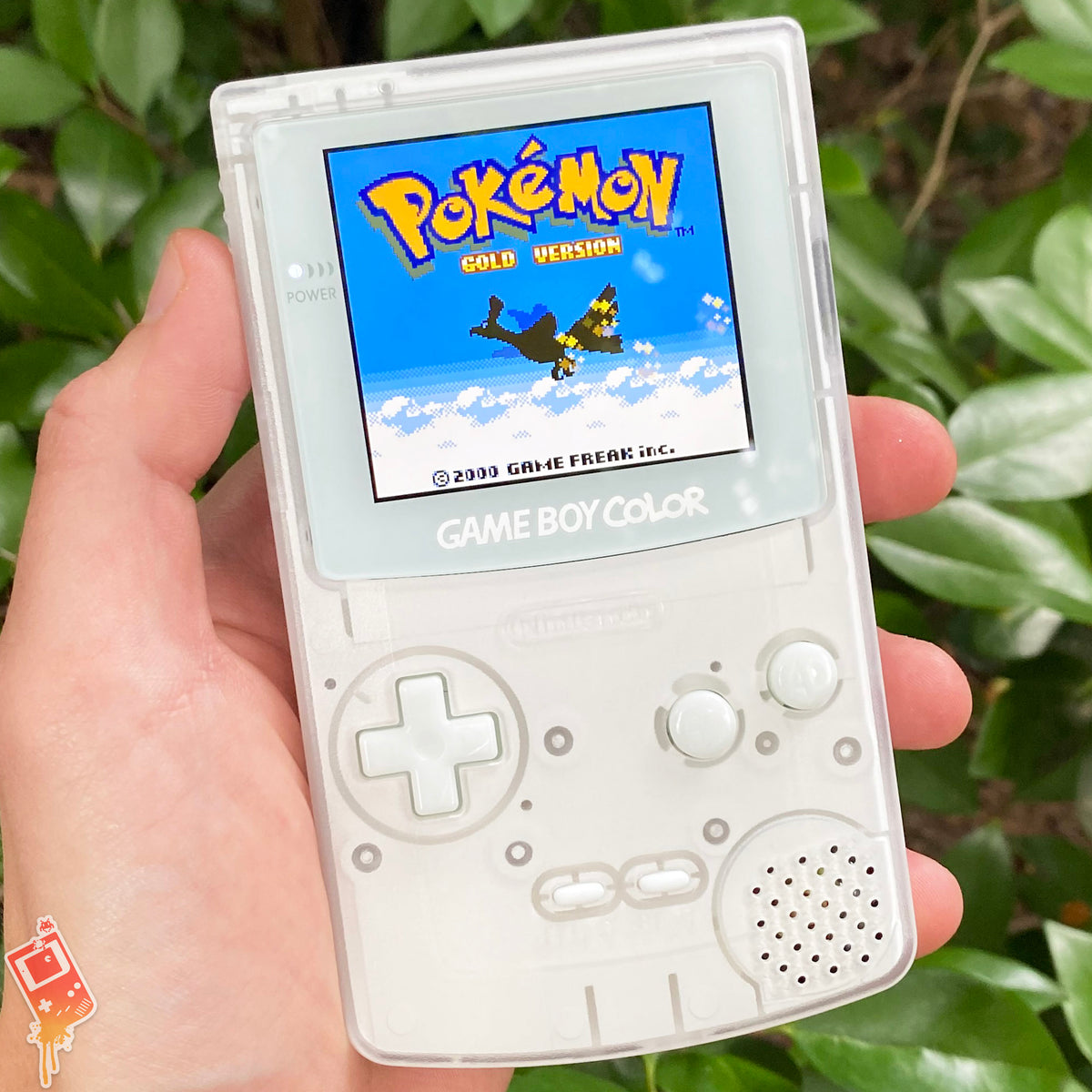 Semi-transparent White XL IPS Backlit Nintendo Gameboy Color