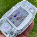 CLEAR/WHITE/OPAL IPS BACKLIT NINTENDO GAMEBOY ADVANCE