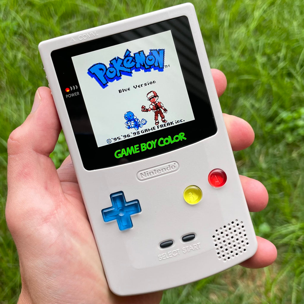 Nintendo Gameboy Color Silver Pokémon Silver Game Boy Color Game