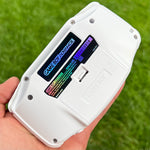 WHITE IPS BACKLIT NINTENDO GAMEBOY ADVANCE W/PKMN THEMED BUTTONS