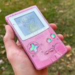 Semi-transparent Pink/Glitter/Opal  IPS Backlit Nintendo Gameboy Color