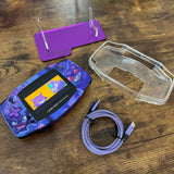Artist Series -Drop #49 Backlit Gameboy Advance USB-C BUNDLE!  (Jackie's Gaming Art)