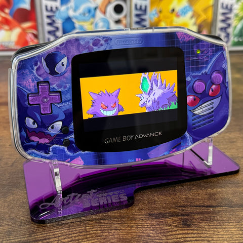 Artist Series -Drop #49 Backlit Gameboy Advance USB-C BUNDLE!  (Jackie's Gaming Art)