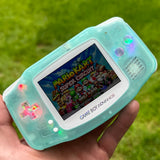 MINT/OPAL IPS BACKLIT NINTENDO GAMEBOY ADVANCE + USB-C + LED BUTTONS
