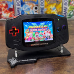 BLACK IPS BACKLIT NINTENDO GAMEBOY ADVANCE + USB-C + LED BUTTONS + ACRYLIC DISPLAY