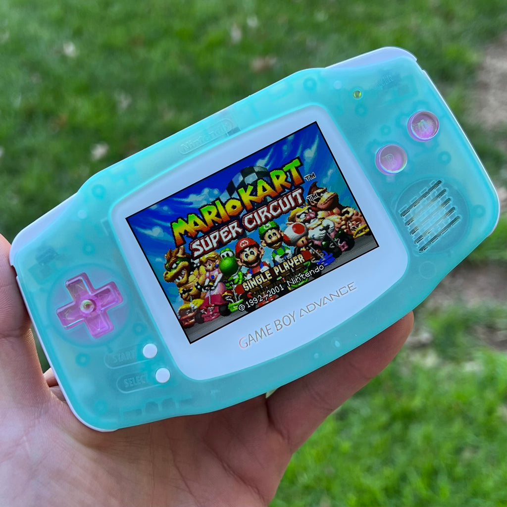 Super Gameboy Advanced Mini Pink And Blue Gameboy Advance