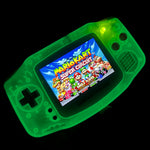 MINT/PINK/OPAL GLOW IN THE DARK IPS BACKLIT NINTENDO GAMEBOY ADVANCE