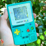 Semi-transparent BMO Edition Backlit Nintendo Gameboy Color!