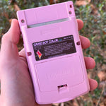 Solid Pink/White XL IPS Backlit Nintendo Gameboy Color