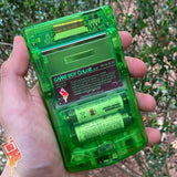Clear Green Backlit Nintendo Gameboy Color