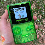 Clear Green Backlit Nintendo Gameboy Color
