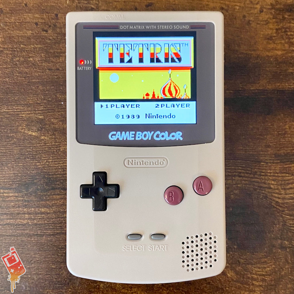 DMG themed XL IPS Backlit Nintendo Gameboy Color! – 8bitAesthetics