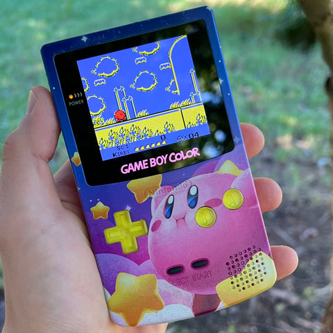 Artist Series XL - Drop #8 Backlit Gameboy Color! (Jackie's Gaming Art)