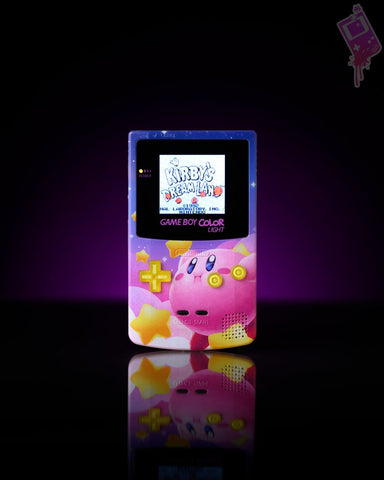 Artist Series - Drop #8 Backlit Gameboy Color! (Jackie's Gaming Art)