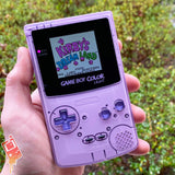 Semi-transparent Lavender/Purple Backlit Gameboy Color