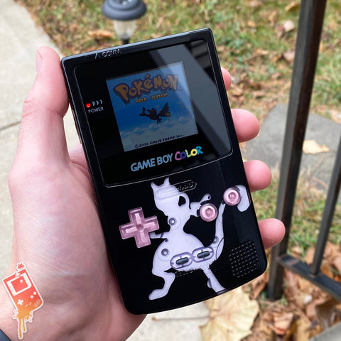 Silhouette Series - Mewtwo Edition Backlit Gameboy Color