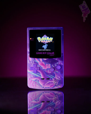 Artist Series - Drop #3 Backlit Gameboy Color! (Jackie's Gaming Art)