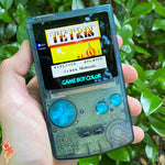 Smoke Black/Sky Blue XL IPS Backlit Nintendo Gameboy Color