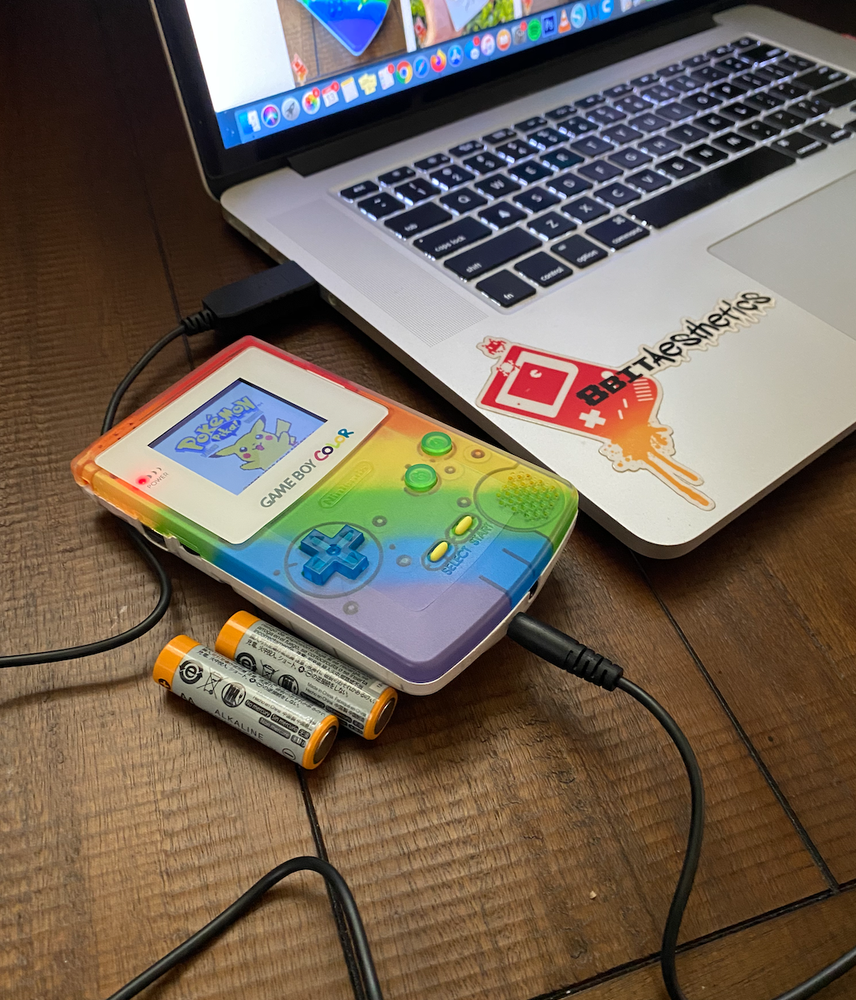 Lab Fifteen Co Game Boy Color/Pocket/Light 3.3v USB Cable 8bitAesthetics