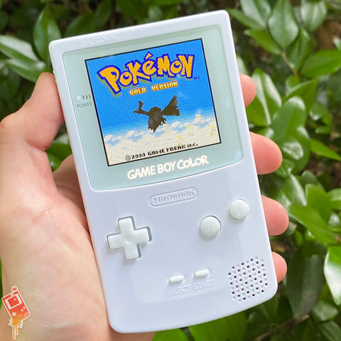 Solid White XL IPS Backlit Nintendo Gameboy Color