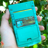 Semi-transparent BMO Edition Backlit Nintendo Gameboy Color!