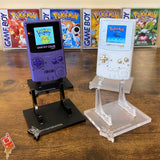 Matte Black Acrylic Gameboy Color Display Stand