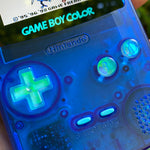 Clear Blue/Sky Blue/Opal XL IPS Backlit Nintendo Gameboy Color