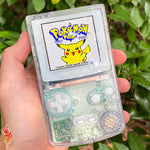 Clear/White XL IPS Backlit Nintendo Gameboy Color