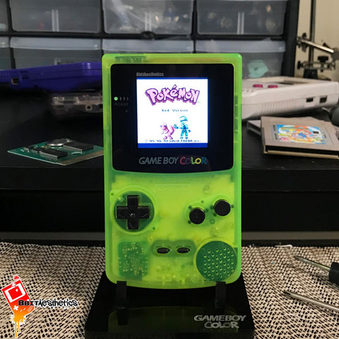 Extreme Green Glow in the Dark Backlit Nintendo Gameboy Color –  8bitAesthetics