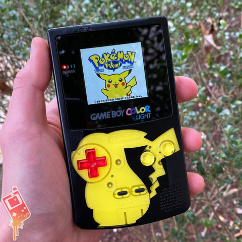 Silhouette Series - Pikachu Edition Backlit Gameboy Color