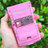 Semi-transparent PINK BMO Edition XL IPS Backlit Nintendo Gameboy Color!
