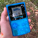 Clear Blue Backlit Nintendo Gameboy Color