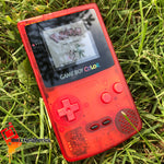 Transparent Red Backlit Nintendo Gameboy Color