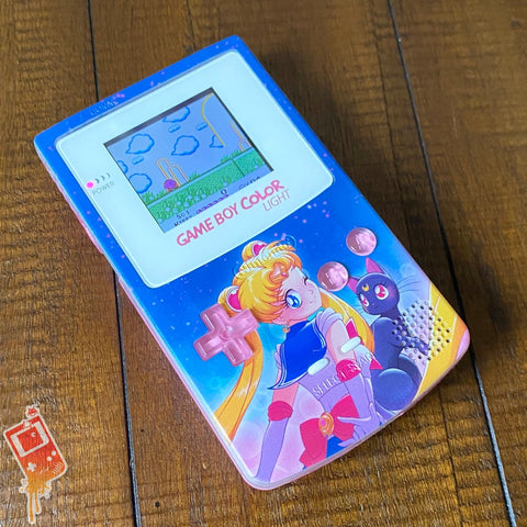 Artist Series - Drop #23 Backlit Gameboy Color! (Jackie's Gaming Art)
