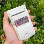 Semi-Transparent White/Gold Backlit Nintendo Gameboy Color