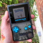 Smoke Black/Sky Blue Backlit Nintendo Gameboy Color