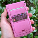 Smoke Black/Pastel Pink XL IPS Backlit Nintendo Gameboy Color