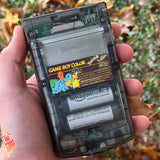 Smoke Black Transparent PokeBoy! XL IPS Backlit Gameboy Color