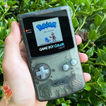 Smoke Black/Silver Backlit Nintendo Gameboy Color
