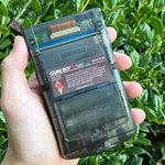 Smoke Black/Silver Backlit Nintendo Gameboy Color