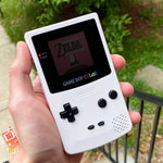 White/Black Backlit Nintendo Gameboy Color