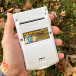 Solid White PokeBoy! Gen 2 Backlit Gameboy Color